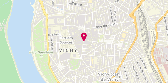 Plan de Blue Store, 18 Rue Georges Clemenceau, 03200 Vichy