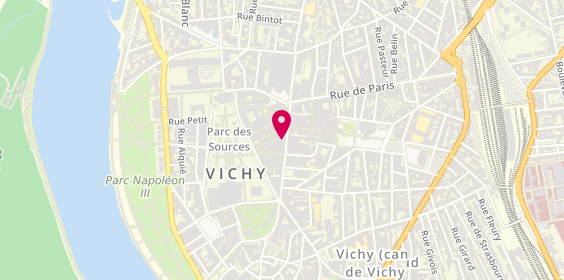 Plan de Mephisto-Shop Vichy, 10 Rue Burnol, 03200 Vichy