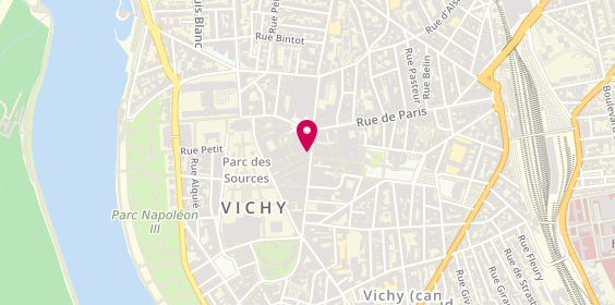 Plan de Ivoire, 25 Rue Georges Clemenceau, 03200 Vichy