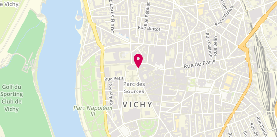 Plan de Jennyfer, Place des 4 Chemins, 03200 Vichy