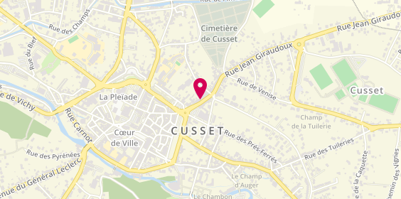 Plan de Le Comptoir du Cycliste | Cusset, 23 Rue du Général Raynal, 03300 Cusset