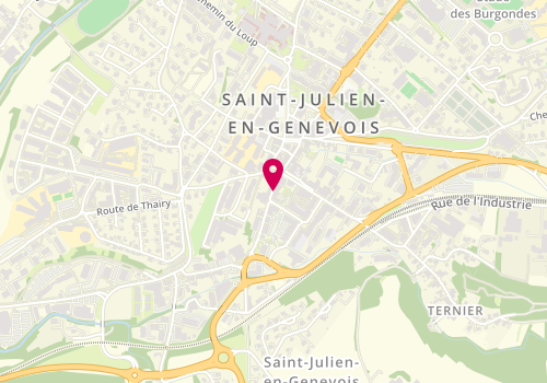 Plan de Nevermind, 33 Grande Rue, 74160 Saint-Julien-en-Genevois