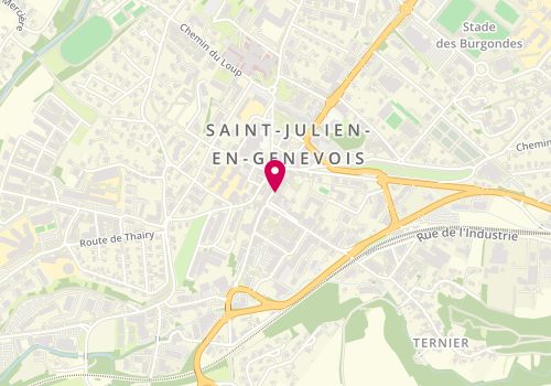 Plan de Just Nine, 9 Grand Rue, 74160 Saint-Julien-en-Genevois