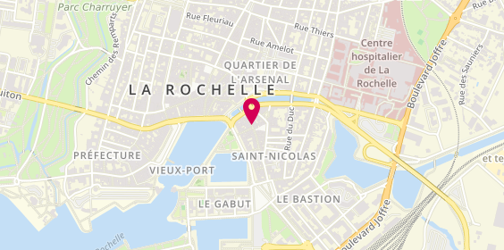 Plan de A ton étoile, 13 Rue Saint-Nicolas, 17000 La Rochelle