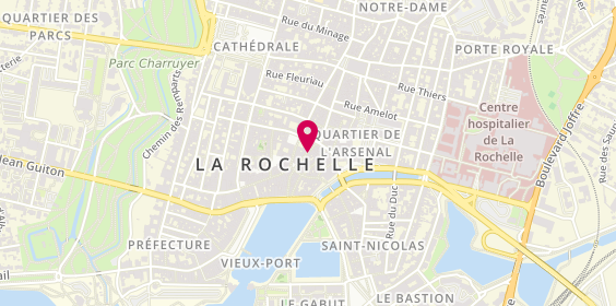Plan de Chaussures Bouyssou, 13 Rue des Gentilshommes, 17000 La Rochelle
