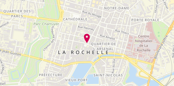 Plan de ZAPA la Rochelle, 2 Rue Dupaty, 17000 La Rochelle