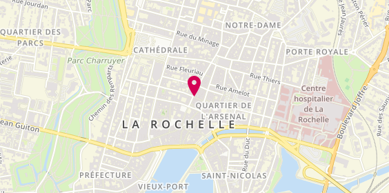 Plan de Janine Robin, 14 Rue Saint-Yon, 17000 La Rochelle