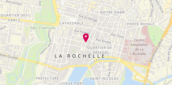 Plan de The Kooples Diffusion, 15 Rue Saint-Yon, 17000 La Rochelle