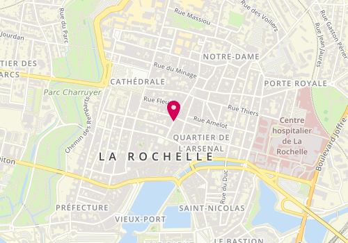 Plan de Comptoir des Cotonniers, 20 Rue Saint-Yon, 17000 La Rochelle