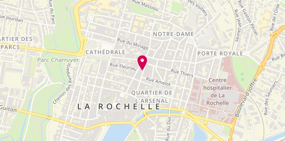 Plan de Eram, 59/61 Rue des Merciers
Rue du Beurre, 17000 La Rochelle
