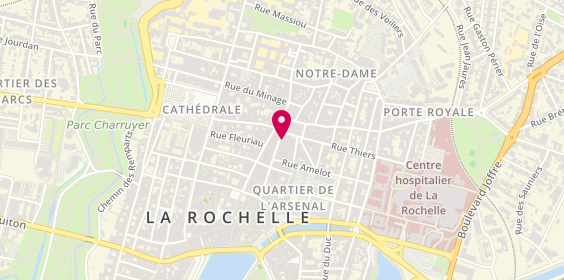 Plan de Mellow Yellow, 66 Rue des Merciers, 17000 La Rochelle