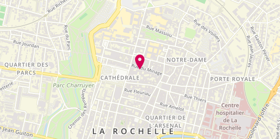 Plan de LA STATION street, 51 Rue du Minage, 17000 La Rochelle