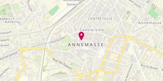 Plan de Pom'cannelle, 7 Rue de la Gare, 74100 Annemasse