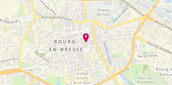 Plan de Etam Lingerie, 20 Rue Maréchal Foch, 01000 Bourg-en-Bresse