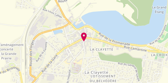 Plan de La Renommée, 5 Rue Pasteur, 71800 La Clayette