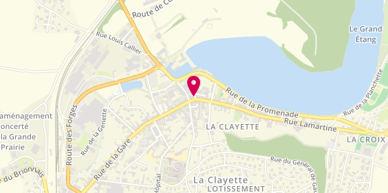 Plan de Cache-Cache, 2 Rue du Château, 71800 La Clayette