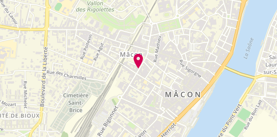 Plan de Magie Blanche, 32 Rue Victor Hugo, 71000 Mâcon