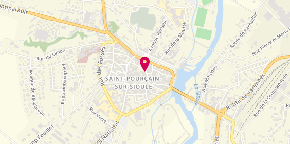 Plan de Sport Evasion, 3 place du 18 Juin 1940, 03500 Saint-Pourçain-sur-Sioule