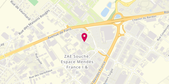 Plan de Devred, Zone Commerciale Mendes France
37 Rue Jean Couzinet, 79000 Niort