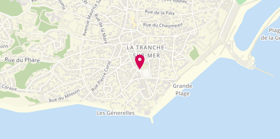 Plan de Chateau de Sable, 32 Avenue de la Plage, 85360 La Tranche-sur-Mer
