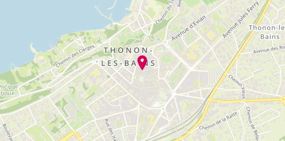 Plan de Caroll, 42 Grande Rue, 74200 Thonon-les-Bains