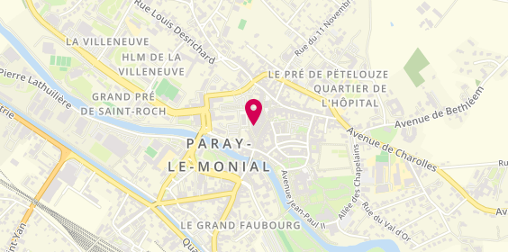 Plan de Patrimonial Concept Store Familiale, Cr Jean Jaurès, 71600 Paray-le-Monial