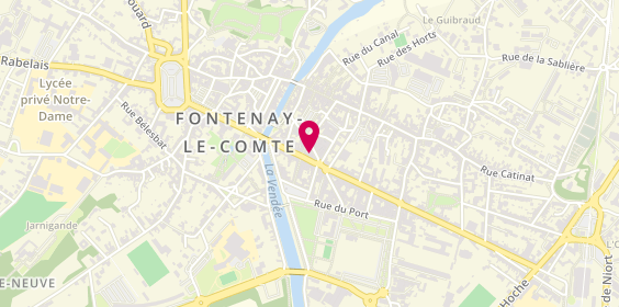 Plan de Boutique Bagatelle, 35 Rue de la République, 85200 Fontenay-le-Comte