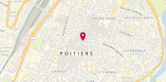 Plan de Foot Locker, 13 A 16
13 Rue des Grandes Ecoles, 86000 Poitiers