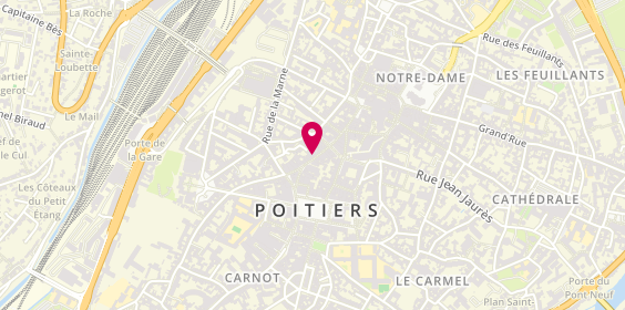 Plan de Un Jour Ailleurs, 50 Rue Gambetta, 86000 Poitiers