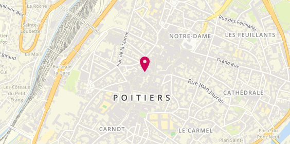 Plan de Bocage POITIERS, 37 Rue Gambetta, 86000 Poitiers