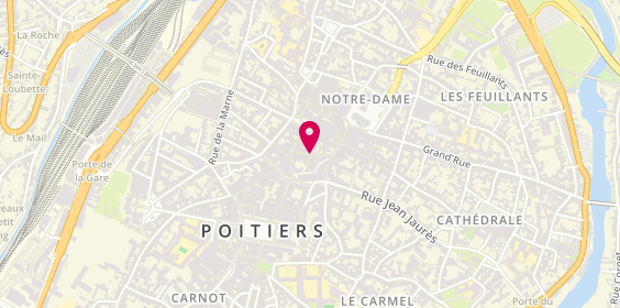 Plan de Dpm By Depech Mod, Centre Commercial Les Cordeliers
4 Rue Henri Oudin, 86000 Poitiers