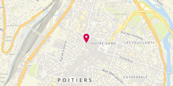 Plan de Grafyck, 24 Rue des Vieilles Boucheries, 86000 Poitiers