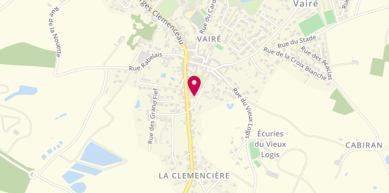 Plan de Chaussures Violleau, 21 Rue de Lattre de Tassigny, 85150 Vairé
