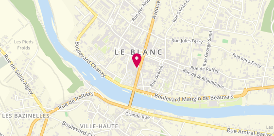 Plan de Artifil, 1 Rue du Général Leclerc, 36300 Le Blanc