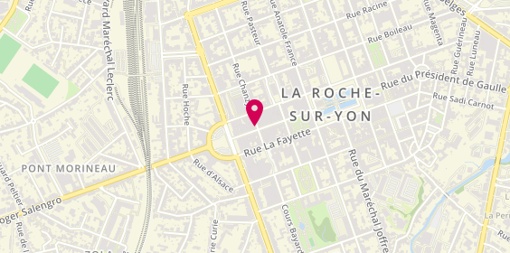 Plan de Glenn Chausseur, 24 Rue Georges Clemenceau, 85000 La Roche-sur-Yon
