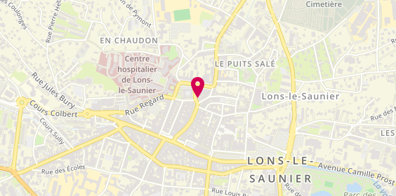 Plan de United Colors Of Benetton, 18 Rue du Commerce, 39000 Lons-le-Saunier