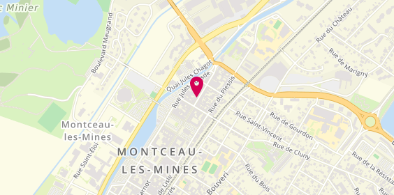 Plan de X And O, 22 Rue République, 71300 Montceau-les-Mines