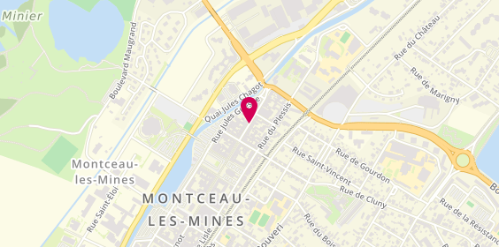 Plan de Ma Petite Boutique By Virginie Reniaud, 27 Rue République, 71300 Montceau-les-Mines