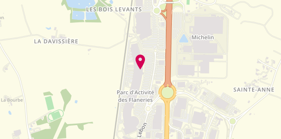 Plan de Empreintes Chausseur, Rue des Flaneries, 85000 La Roche-sur-Yon