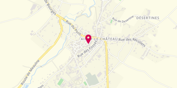 Plan de Biout Christine, Bât Ac 116 1 Grande Rue, 03360 Ainay-le-Château