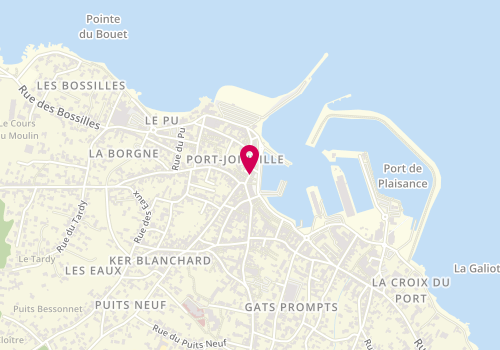 Plan de Le Pied Marin, 7 Marché, 85350 L'Île-d'Yeu