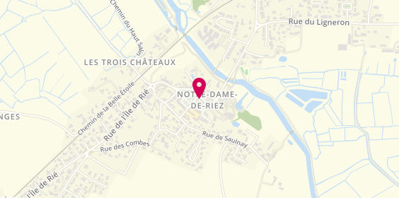 Plan de ZANOUNE Mohammed, 24 Route des Cigognes, 85270 Notre-Dame-de-Riez