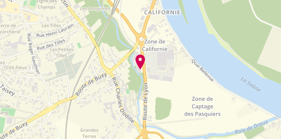Plan de Cinelle Boutique, 68 Route de Lyon, 71100 Saint-Rémy