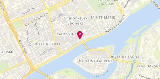 Plan de Bonneterie Populaire, 3 Rue du Pont, 71100 Chalon-sur-Saône