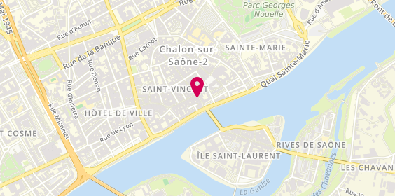 Plan de Rmt, 9 Rue du Pont, 71100 Chalon-sur-Saône