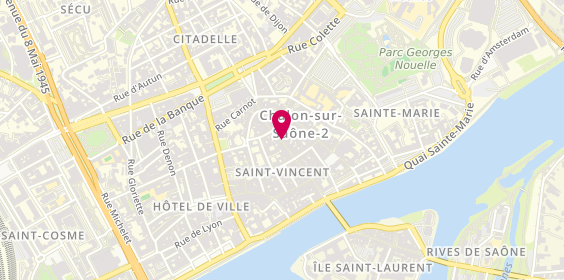 Plan de Etam Lingerie, 39 Grande Rue, 71100 Chalon-sur-Saône