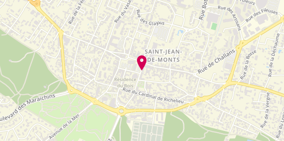 Plan de Pointures, 3 Rue Georges Clemenceau, 85160 Saint-Jean-de-Monts