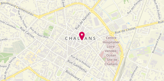 Plan de L'Atelier des Noces, place du Champ de Foire, 85300 Challans