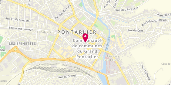 Plan de Lili et Compagnie, 39 Rue de la République, 25300 Pontarlier