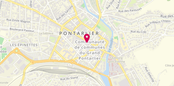 Plan de Caroll, 41 Rue de la République, 25300 Pontarlier